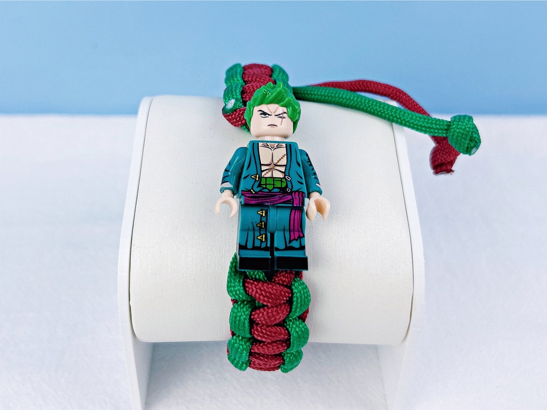 Woven Bracelet Zoro ONE PIECE LEGO Etsy