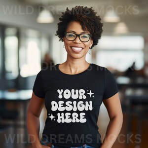 Teacher T-Shirt Mockup, Bella Canvas 3001 Mockup White, Back To School Mockup, Classroom Mockup, Teacher Mockup, School Mockup