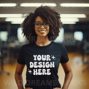 Teacher T-Shirt Mockup, Bella Canvas 3001 Mockup White, Back To School Mockup, Classroom Mockup, Teacher Mockup, School Mockup