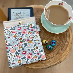 Kindle Cover Case - Liberty of London & Linen fabric