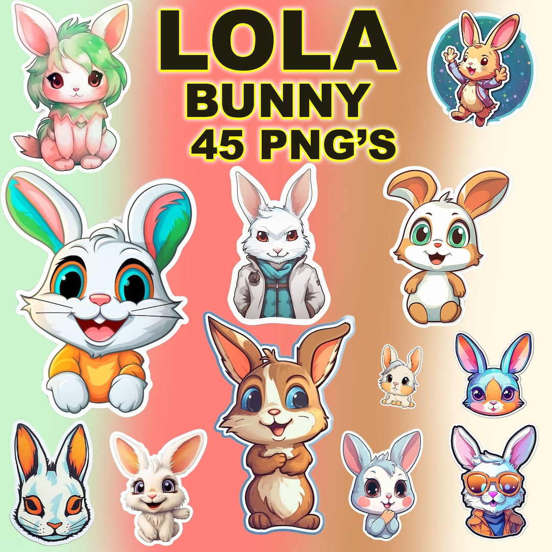 Lola Bunny Clipart Lola Bunny Png Transparent Design Instant Download ...