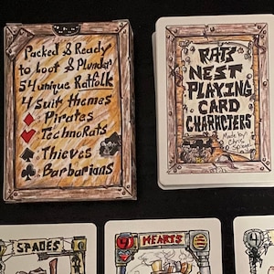 Cartas de jogar Ninho de Ratos