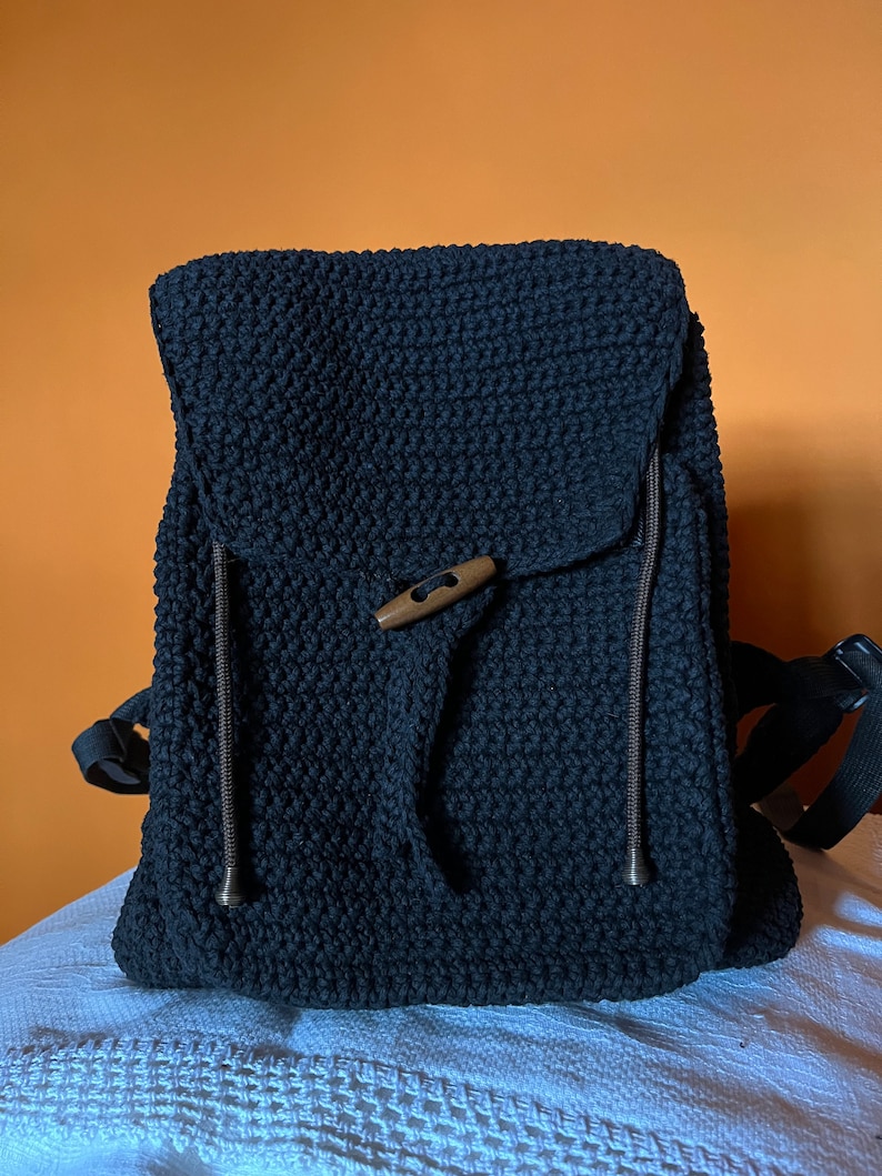 Crochet Backpack - Etsy