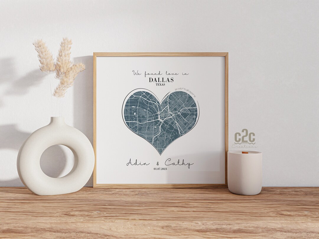 Custom Map Heart Print Couples - Il 1080xN.5392531714 7o4d