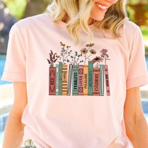 Albums As Books Sweatshirt, Trendy Aesthetic For Book Lovers, Crewneck Sweater, RACK Music Sweater, Folk Music Hoodie, Country Music Hoodie image 5