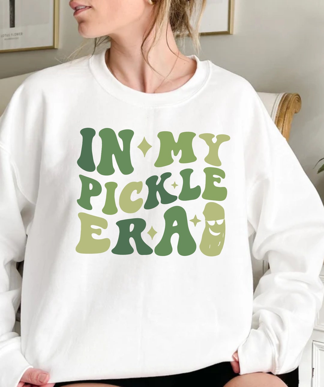 In My Pickle Era Sweatshirt, Pickle Lover Tshirt, Funny Pickles Shirt