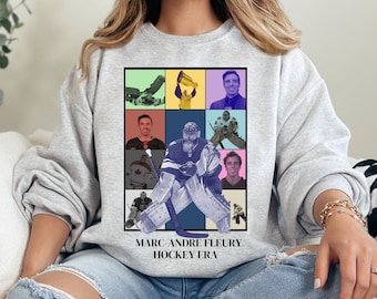 Marc Andre Fleury Sweatshirt - Minnesota Wild Shirt - MN Wild Hockey Gift - NHL Ice Hockey Apparel - Minnesota Hockey - Wild NHL Fan Gear