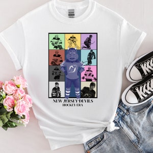 Kundengerechtes neues Jersey NHL Eis-Hockey-T-Shirt Sweatshirt Jack-Hughes NJ Teufel Hockey-Jersey-T-Shirt