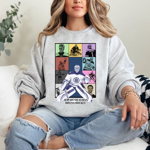 Swayman Sweatshirt Boston Bruins Sweatshirt Bruins Hockey Fan Gift Etsy
