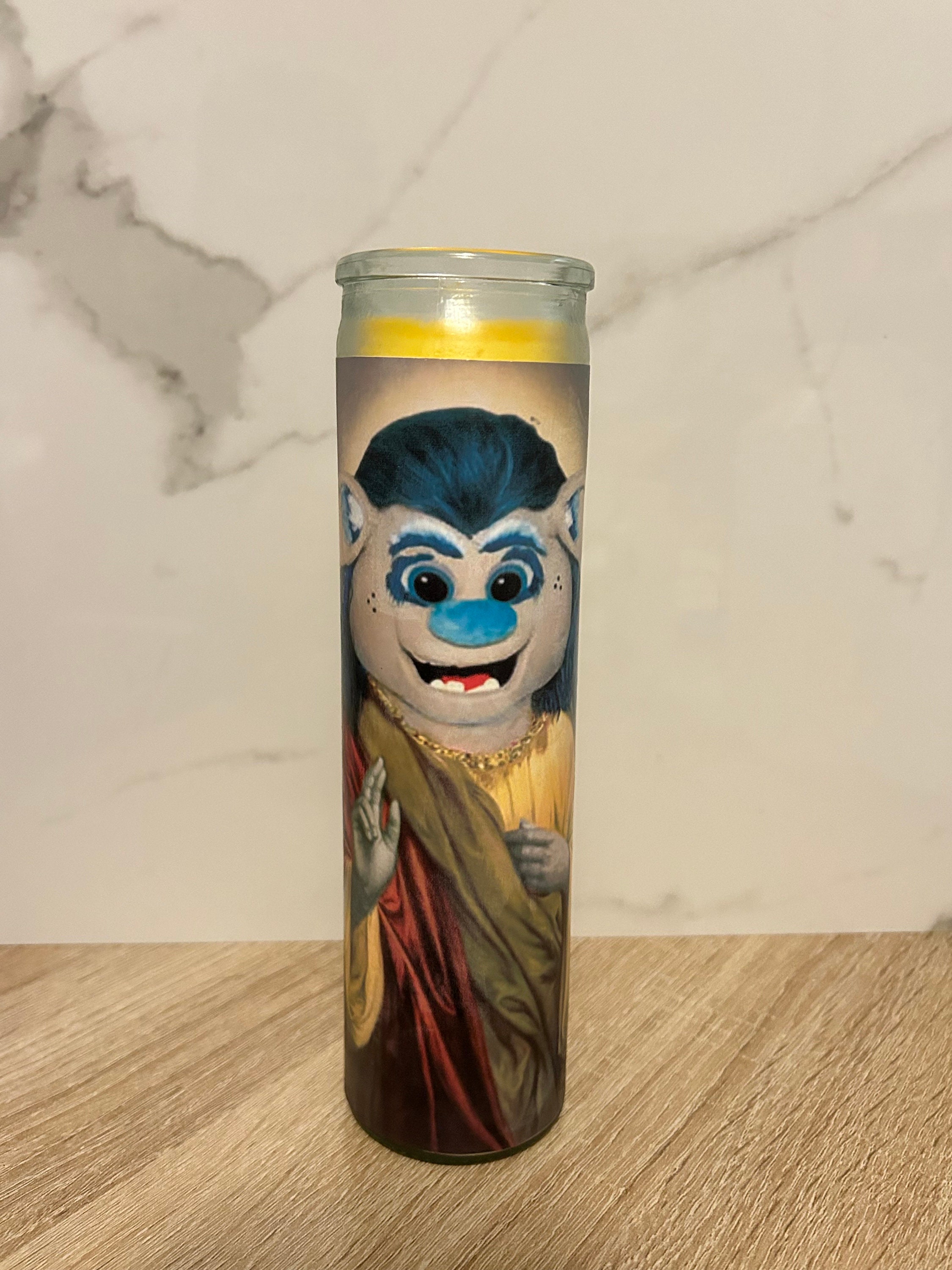 Hockey Player Jesus Prayer Candle Etsy