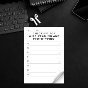 Printable UI/UX Checklists Template - Etsy
