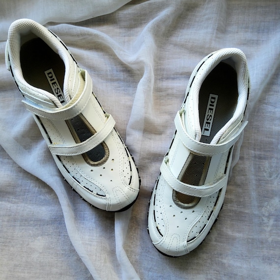Diesel Vintage Y2k Deadstock Futuristic Mary Jane Sneakers - Etsy