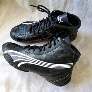 Puma Asana rare vintage y2k futuristic japandi boxing moto boots