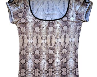 Y2k Vintage DOLCE GABBANA Zebra Print Wool Tank Top - Etsy