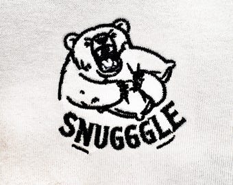 Chemise/Sweat/Sweat à Capuche Ours Snuggle