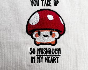 Chemise/sweat/sweat à capuche champignon mignon
