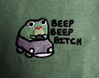 Bip Bip Chienne Grenouille Chemise/Sweat/Sweat à Capuche