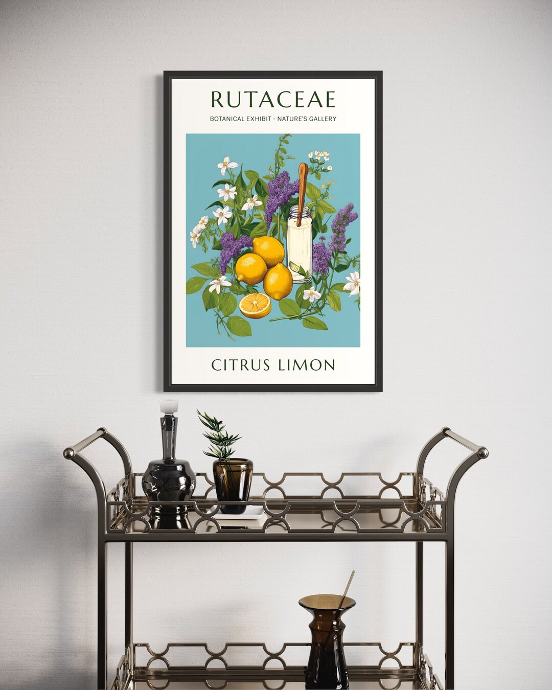 Lemon Print Wall Art Home Décor Prints Summer Prints Etsy