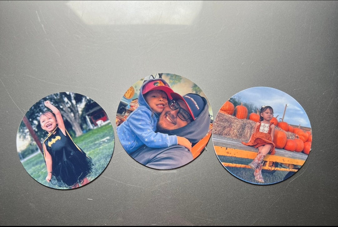 Custom Round Stickers - Etsy