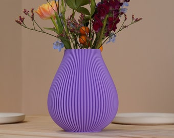 Vase Scandi Design Riina No.1 - for fresh and dried flowers including glass insert minimalist Scandinavian Scandi vase