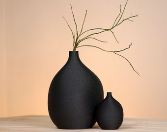 Japandi Vase Set - 3D Druck für Trockenblumen