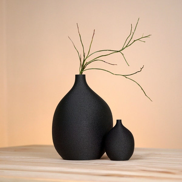 Japandi Vase Set - 3D Druck für Trockenblumen