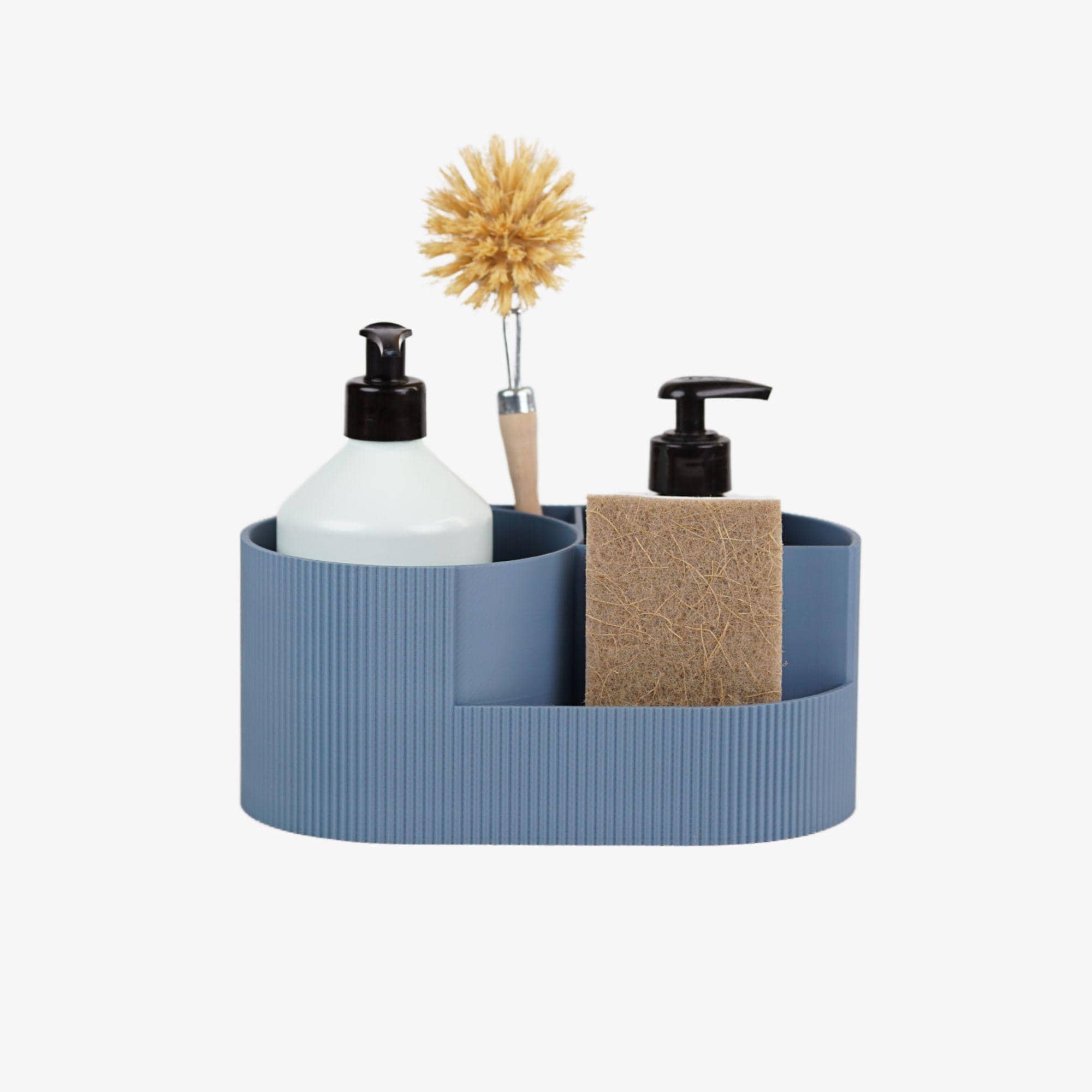 Silikon Aufbewahrungstasche Für Spüle - Abtropf-Organizer Für Schwämme & Seifen (Lila)