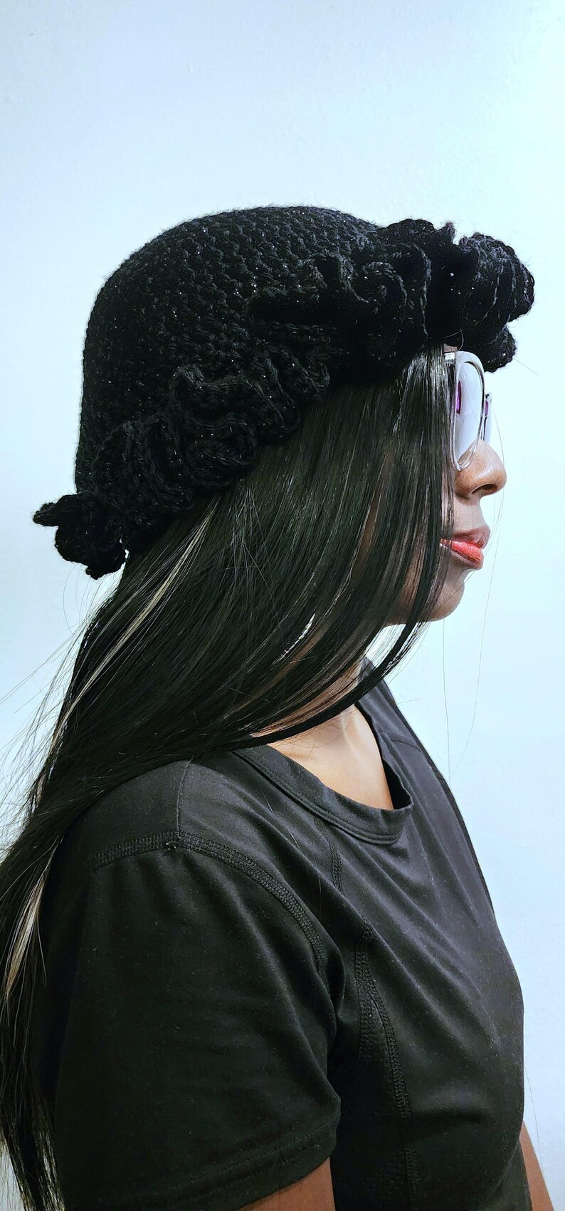 Crochet Ruffle Hat - Etsy
