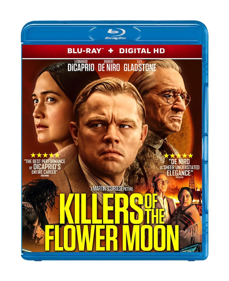 Killers of the Flower Moon 2023 Blu-Ray Digital HD Movie True Crime Documentary Leonardo DiCaprio Free Shipping Region Free image 2
