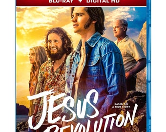 Jesus Revolution 2023 Blu-Ray Digital HD Movie Based On A True Story Joel Courtney Free Shipping Region Free