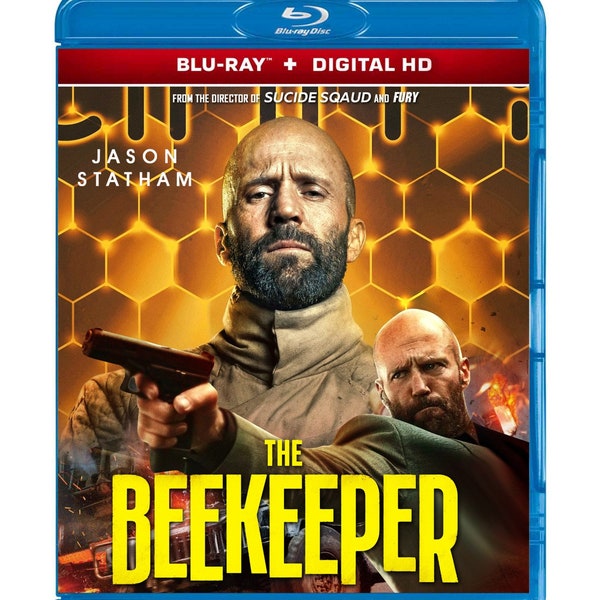 The Beekeeper 2024 Blu-Ray Digital HD Movie Action Thriller Jason Statham Free Shipping Region Free