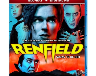 Renfield Blu-Ray Digital HD Movie Region Free Nicolas Cage Nicholas Hoult Awkwafina