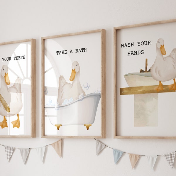 Duck Bathroom - Etsy