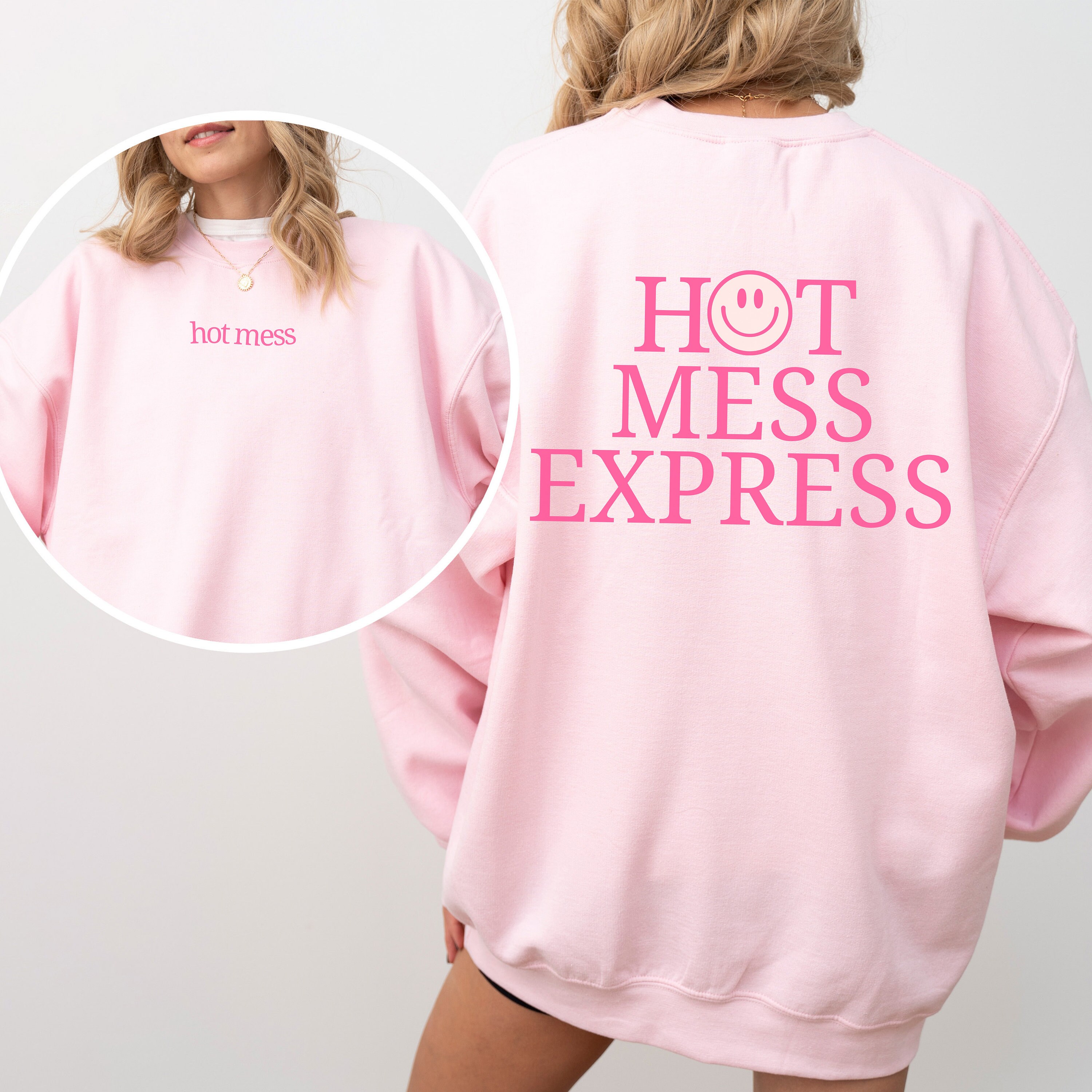 Womens Hot Mess Express Panties Funny Sarcastic Chaos Train