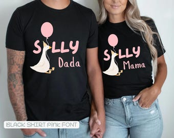 Silly Goose Birthday Shirt: Custom Goose Family Matching Tee