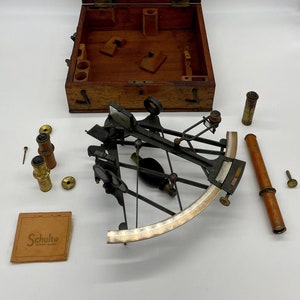 HM Coast Guard Station Officers&#39; Sextant- G.A. Sherman
