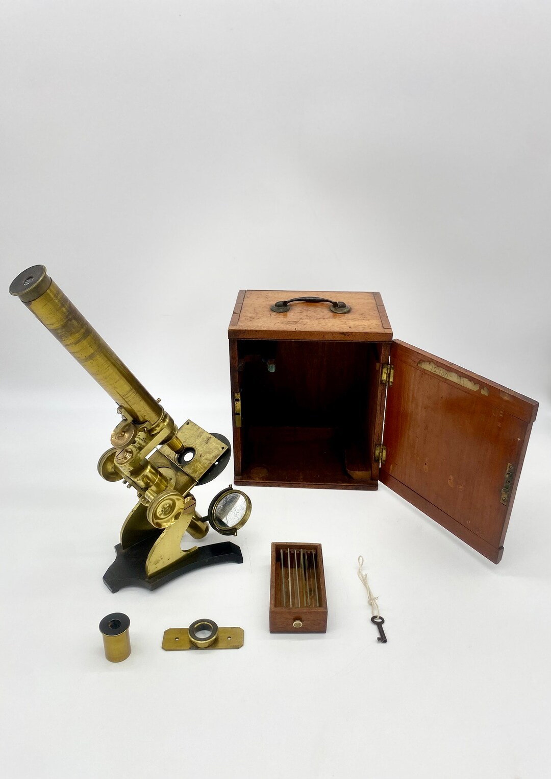 Watson & Son Compound Monocular Microscope Boxed Set - Etsy