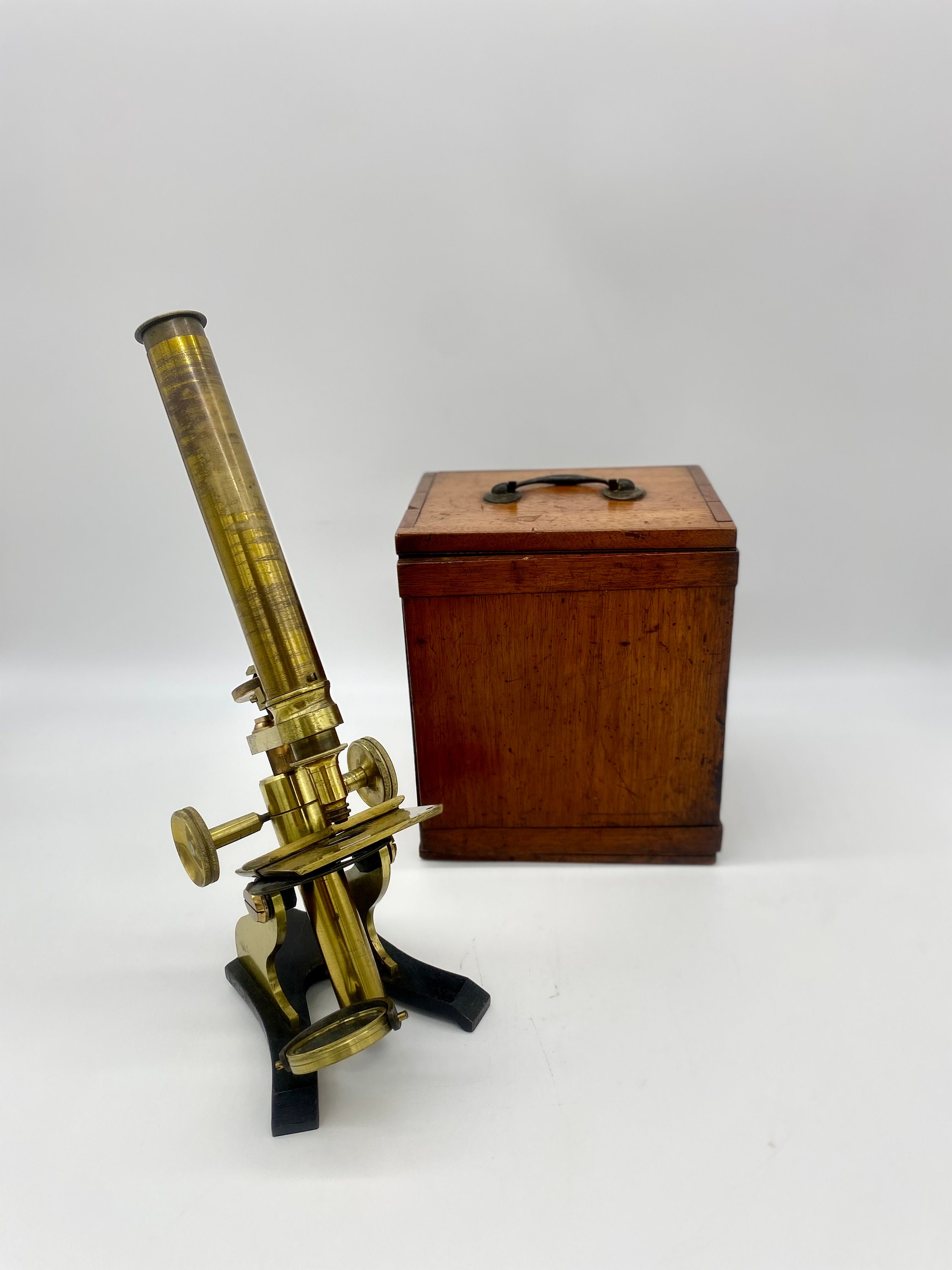 Watson & Son Compound Monocular Microscope Boxed Set - Etsy