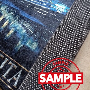 Scarface Rug, Tony Montana, Mafia Movie Decor image 5