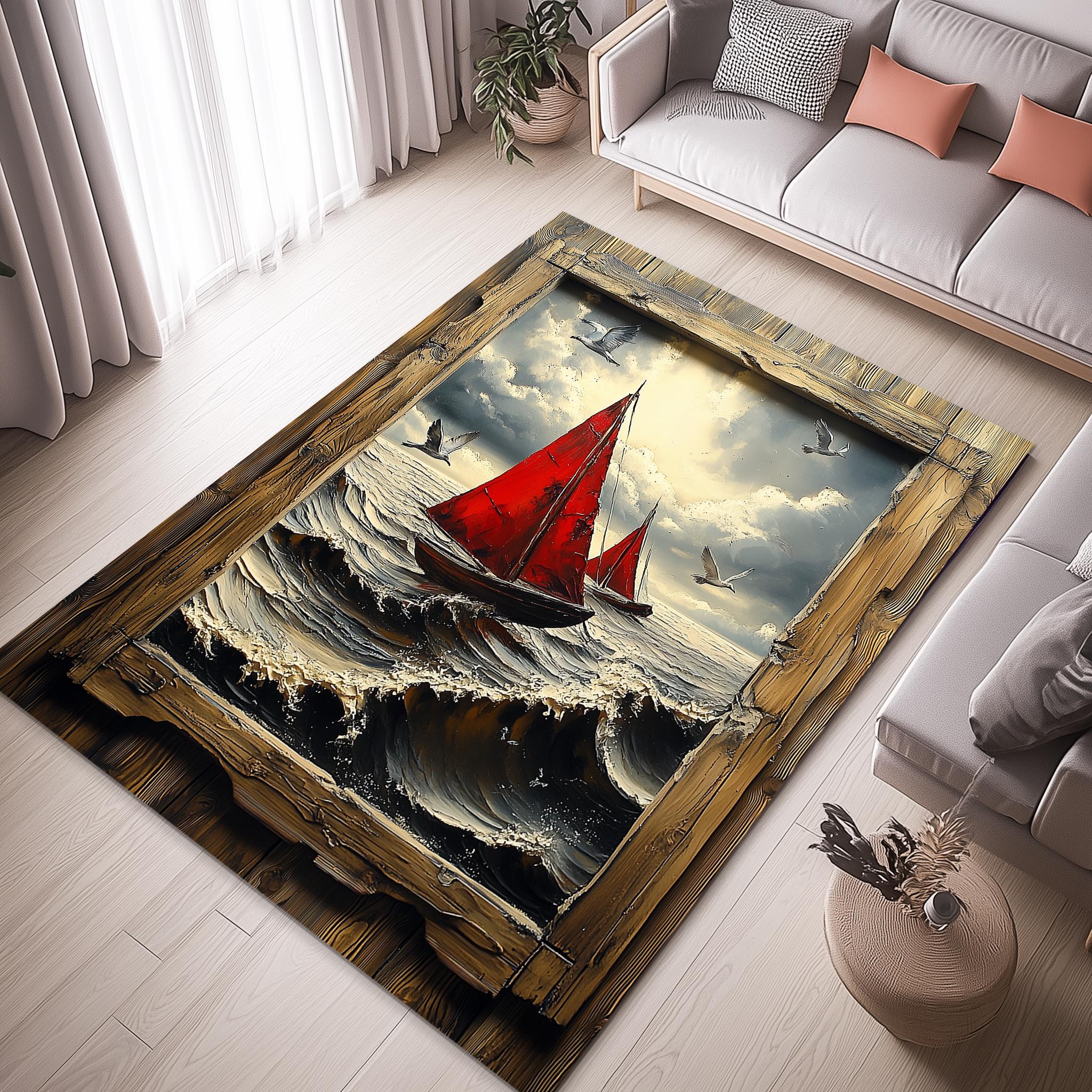 Old Ship Rug - Etsy