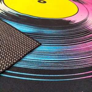Melting Vinly Record Rug, Record Area Rug, Record Pattern Rug, Record ...