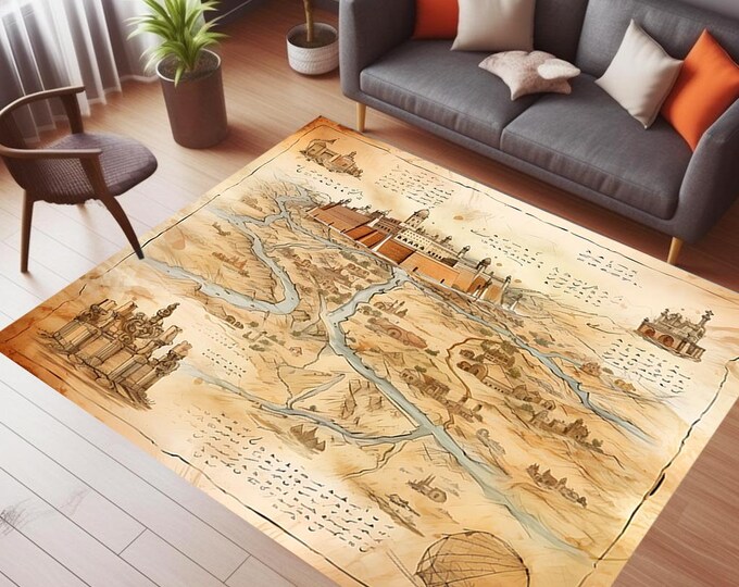 Moon Rug Map This item is unavailable - Etsy