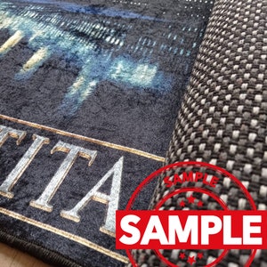 Neon Rug,gamer Rug,e Sport Rug,game Room Rug,movie Room Rug,colorful ...