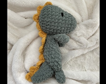 Ziggy the Dinosaur - Crochet Snuggler