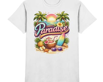 Paradise T Shirt Trend Style - Premium Shirt
