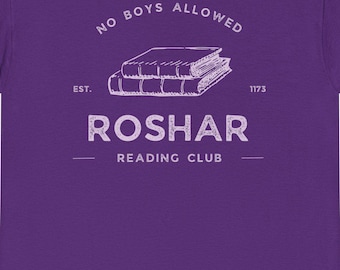 Koszulka Roshar Reading Club, Archiwum Stormlight, Brandon Sanderson, Droga Królów, Przysięga Przynoszącego, Słowa Blasku, Mól książkowy z prezentami