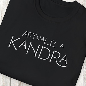 Actually A Kandra Unisex Softstyle T-Shirt, Mistborn, Brandon Sanderson, Cosmere, Stormlight Archive, Book Nerd Gift
