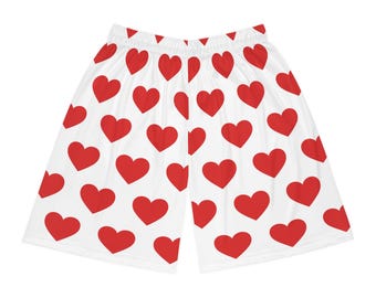 Dungeon Crawler Carl Heart NO LOGO Muster Basketball Shorts, Matt Dinniman, DCC, Neue Errungenschaft: Du wirst coole Shorts kaufen!