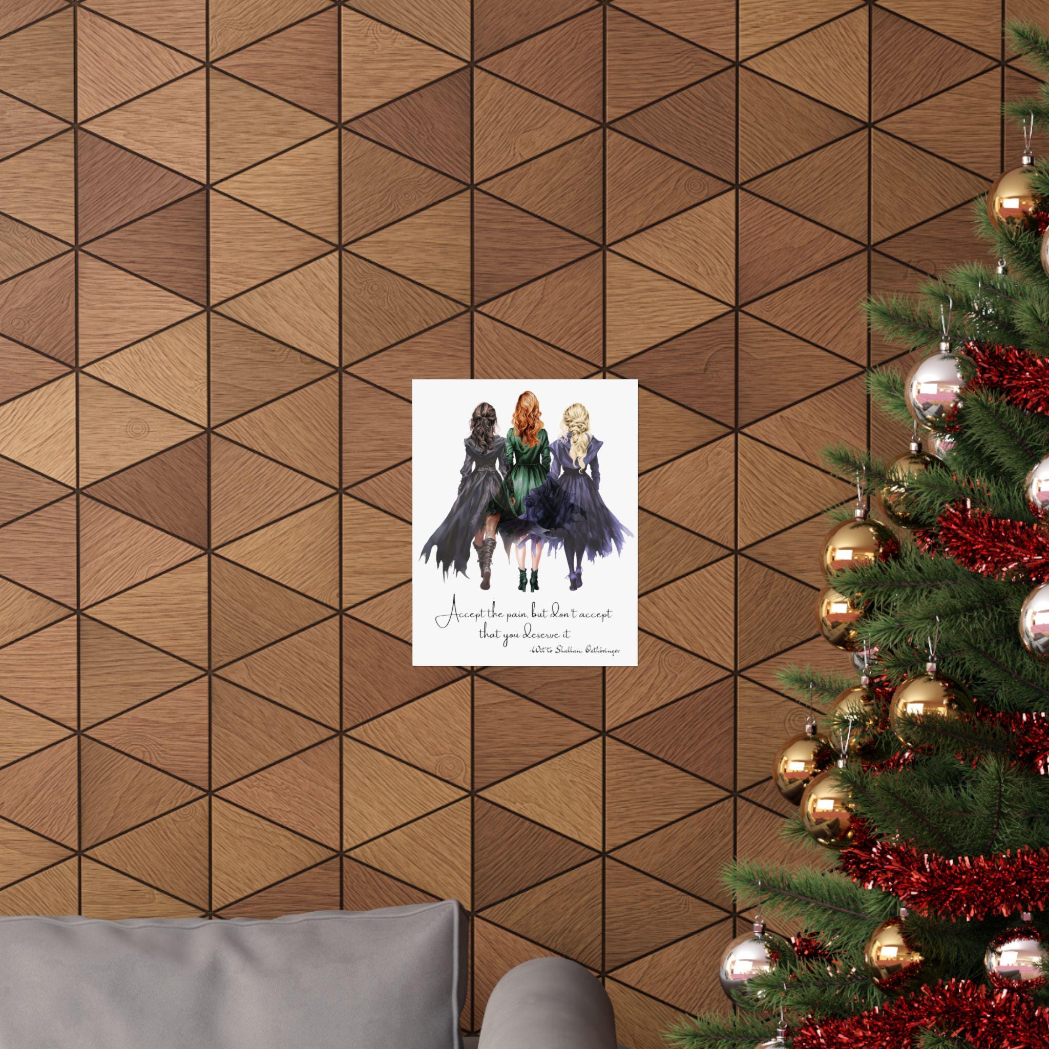Shallan Veil Radiant Poster, Stormlight Archive Cosmere Wall Art, Wit ...