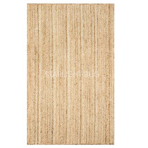 Jute Rug Braided Bohemian Area Rug Runner Rug For Home Office Living Room Asian Rug For Decor Carpet For Custom Size Handmade Organic Jute